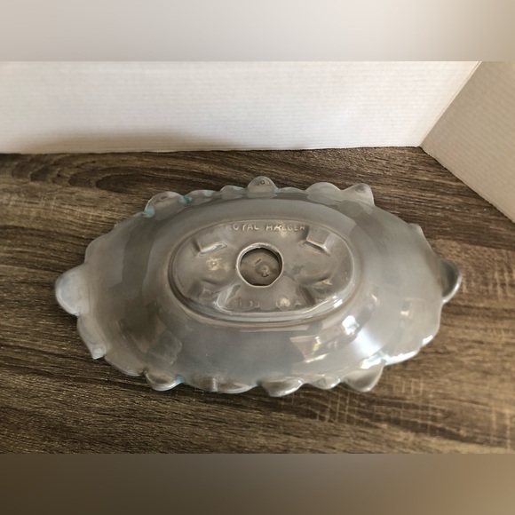 Vtg Royal Haeger Drip Glaze Bowl - Picture 6 of 16